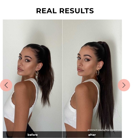 INH ponytail extension MIYA-Vanilla Blonde - Picture 8 of 12